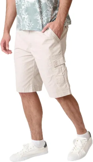 Wearfirst Men's Caution Ripstop Stretch Cotton Cargo Shorts | Day Hiker