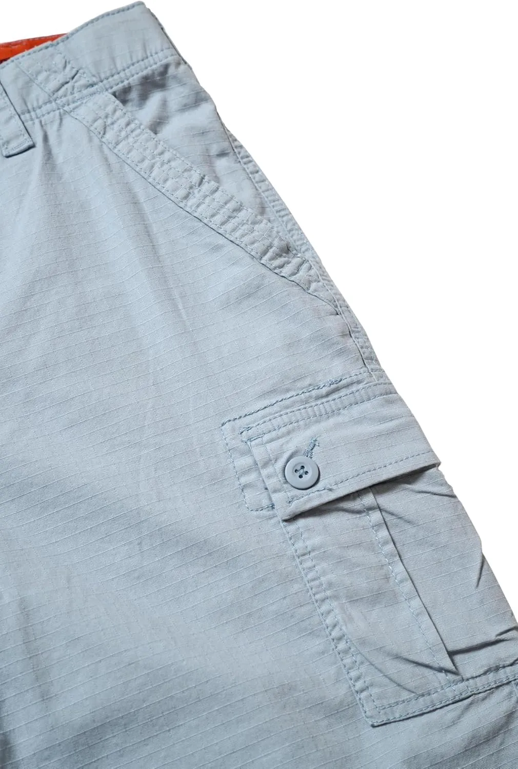 Wearfirst Men's Caution Ripstop Stretch Cotton Cargo Shorts | Day Hiker
