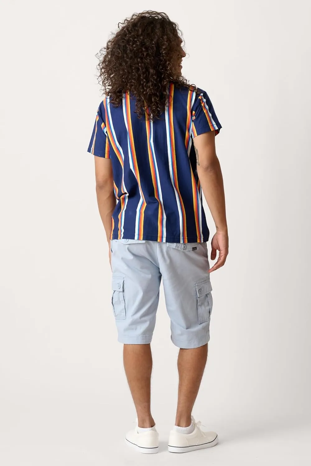 Wearfirst Men's Caution Ripstop Stretch Cotton Cargo Shorts | Day Hiker