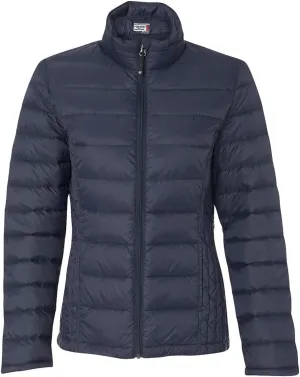 Weatherproof Women's 32 Degrees Packable Down Jacket, Classic Navy, XX-Large