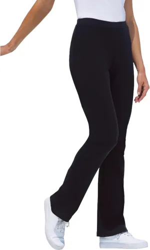 Woman Within Plus Size Stretch Cotton Bootcut Pant