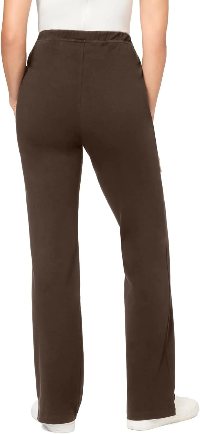 Woman Within Plus Size Stretch Cotton Bootcut Pant
