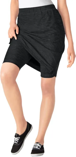 Woman Within Plus Size Stretch Cotton Skort