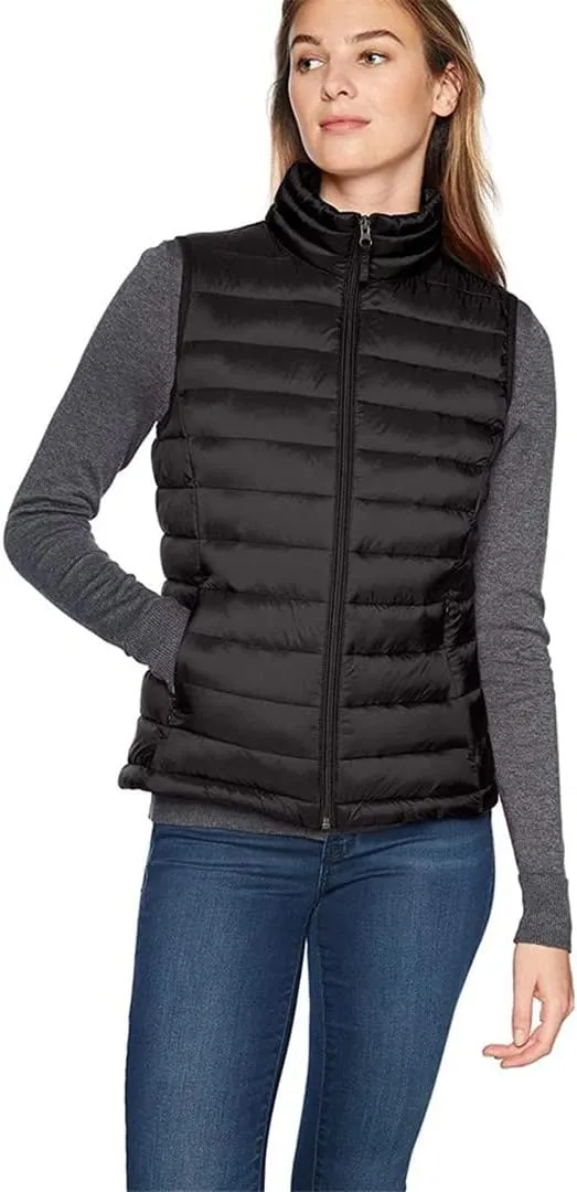 Women Sleeveless Vest Jackets Winter Fashion Women Cotton-Padded Vest Coats Men Stand Collar Warm Waistcoats Clothing