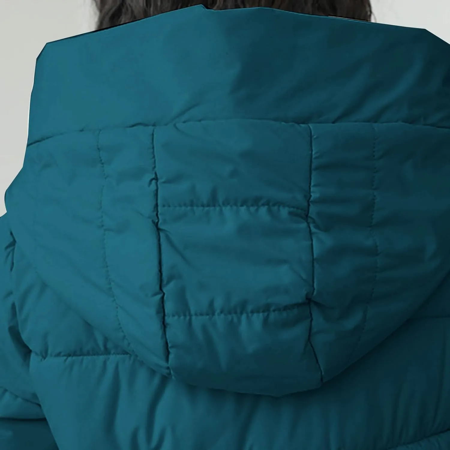 Women's Waterproof Long Winter Coat Warm Puffer Jacket Thickened Down Parka Maxi Coats Button Down Casual Jackets