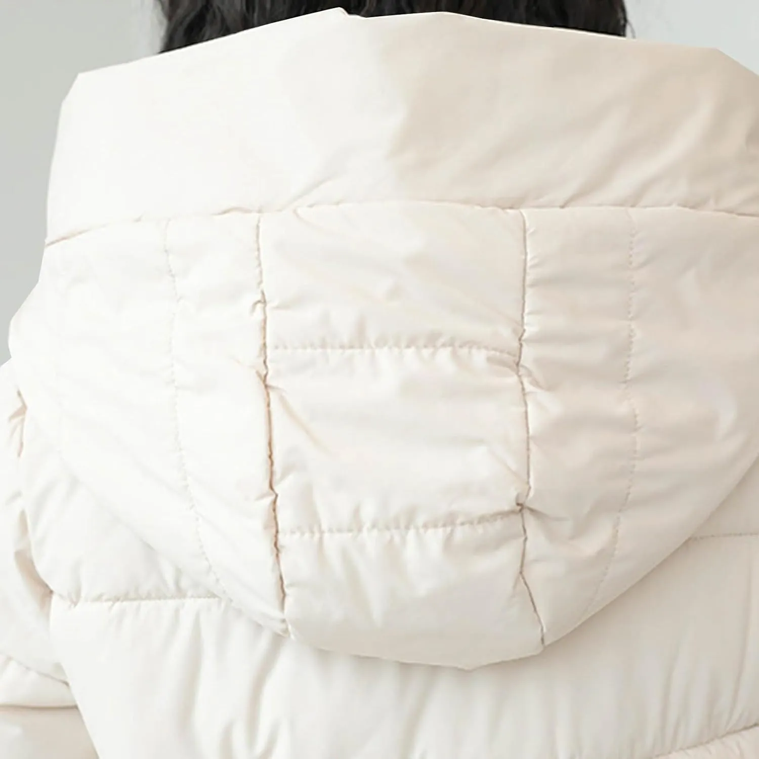 Women's Waterproof Long Winter Coat Warm Puffer Jacket Thickened Down Parka Maxi Coats Button Down Casual Jackets