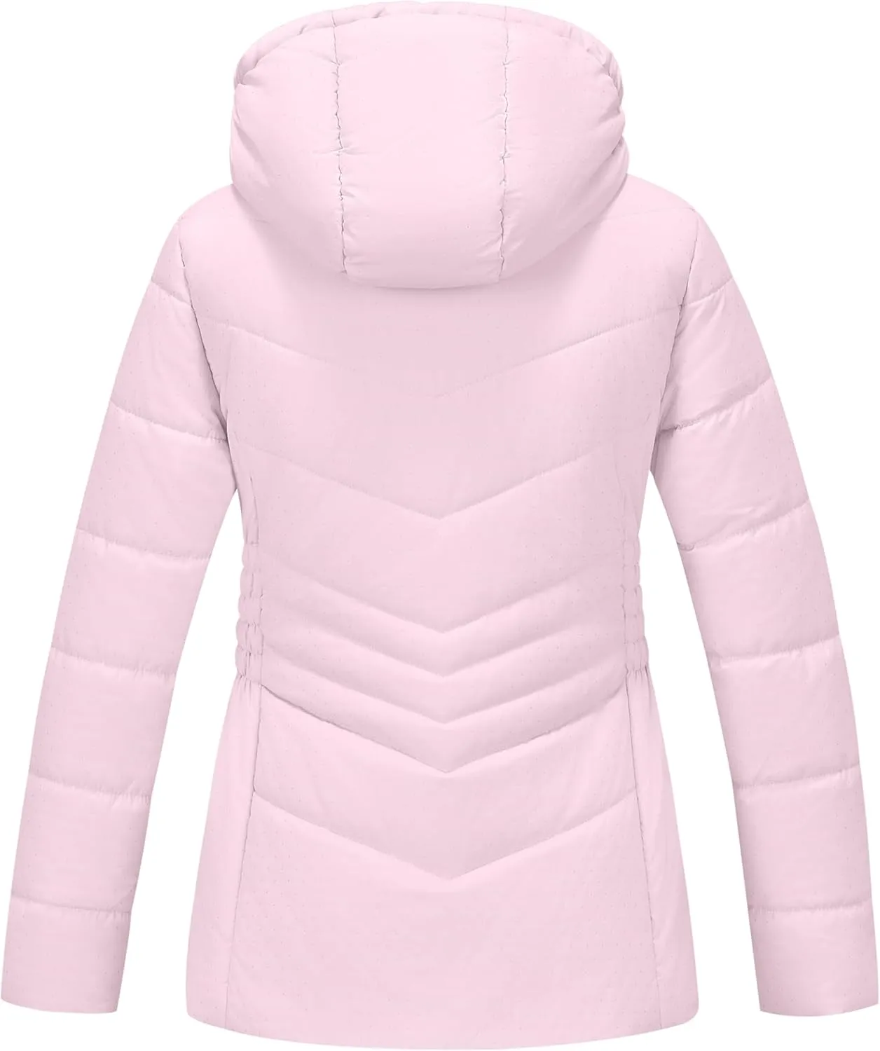 WULFUL Girls Winter Waterproof Coat Warm Hooded Parka Jacket Long