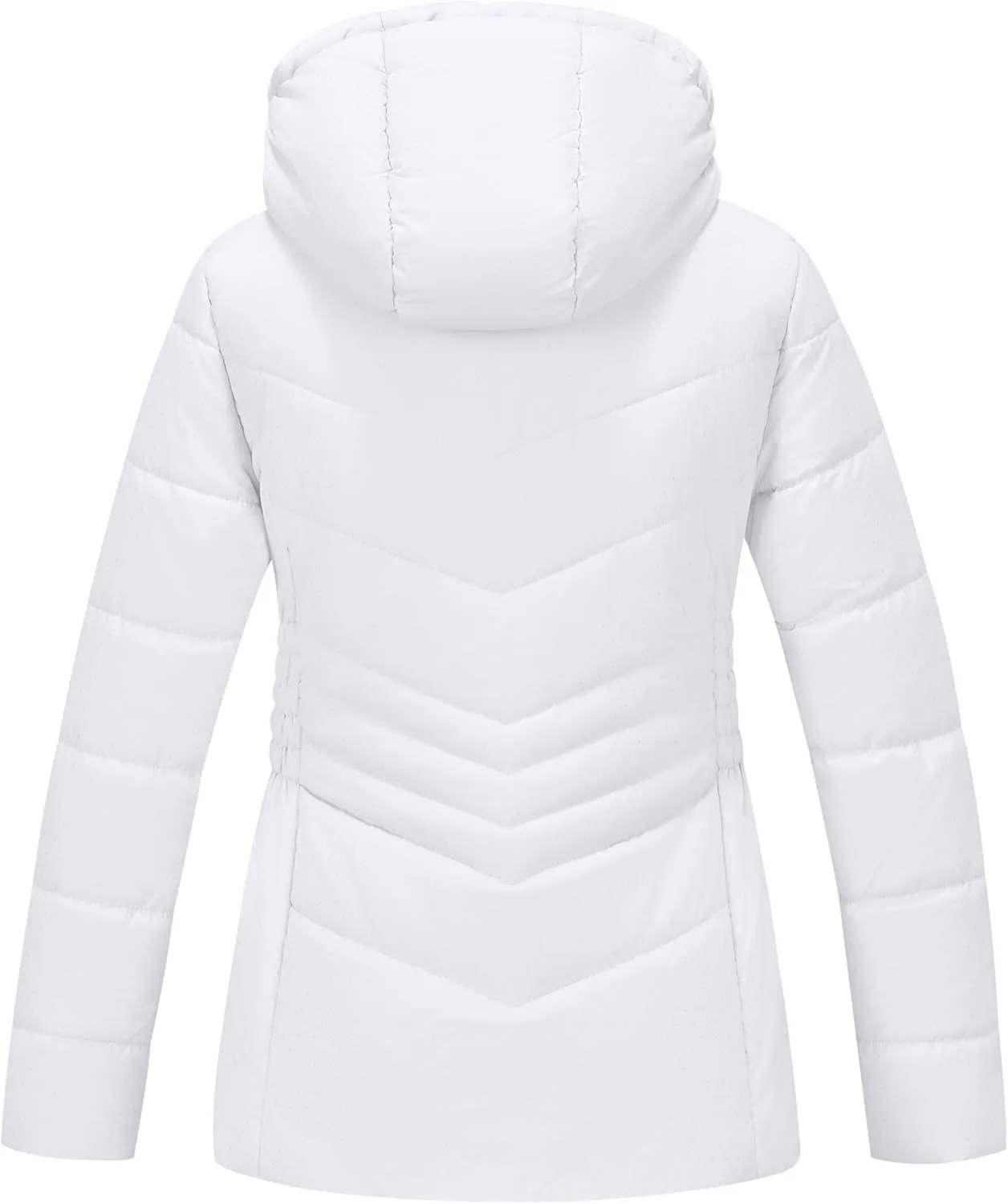 WULFUL Girls Winter Waterproof Coat Warm Hooded Parka Jacket Long
