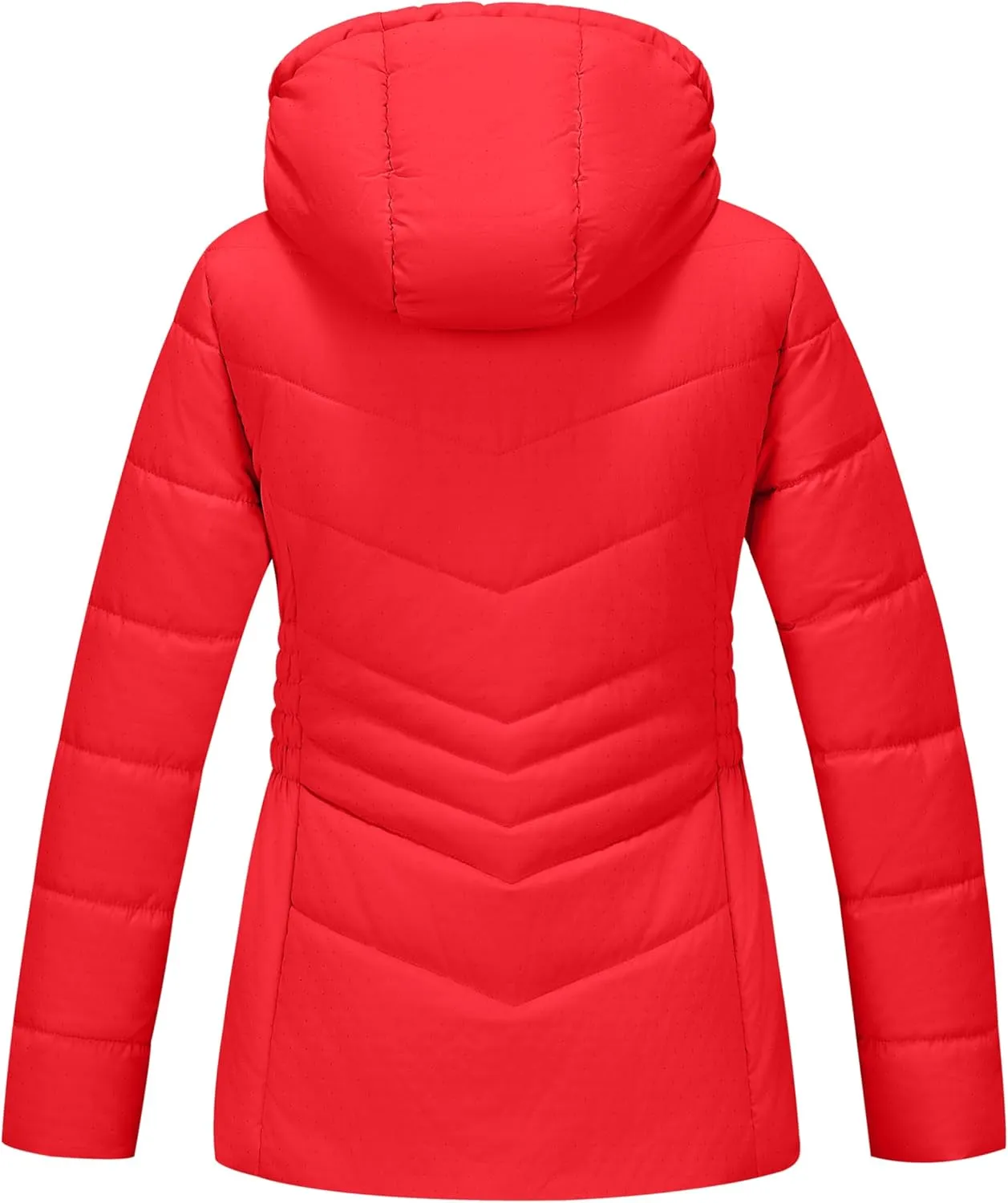 WULFUL Girls Winter Waterproof Coat Warm Hooded Parka Jacket Long