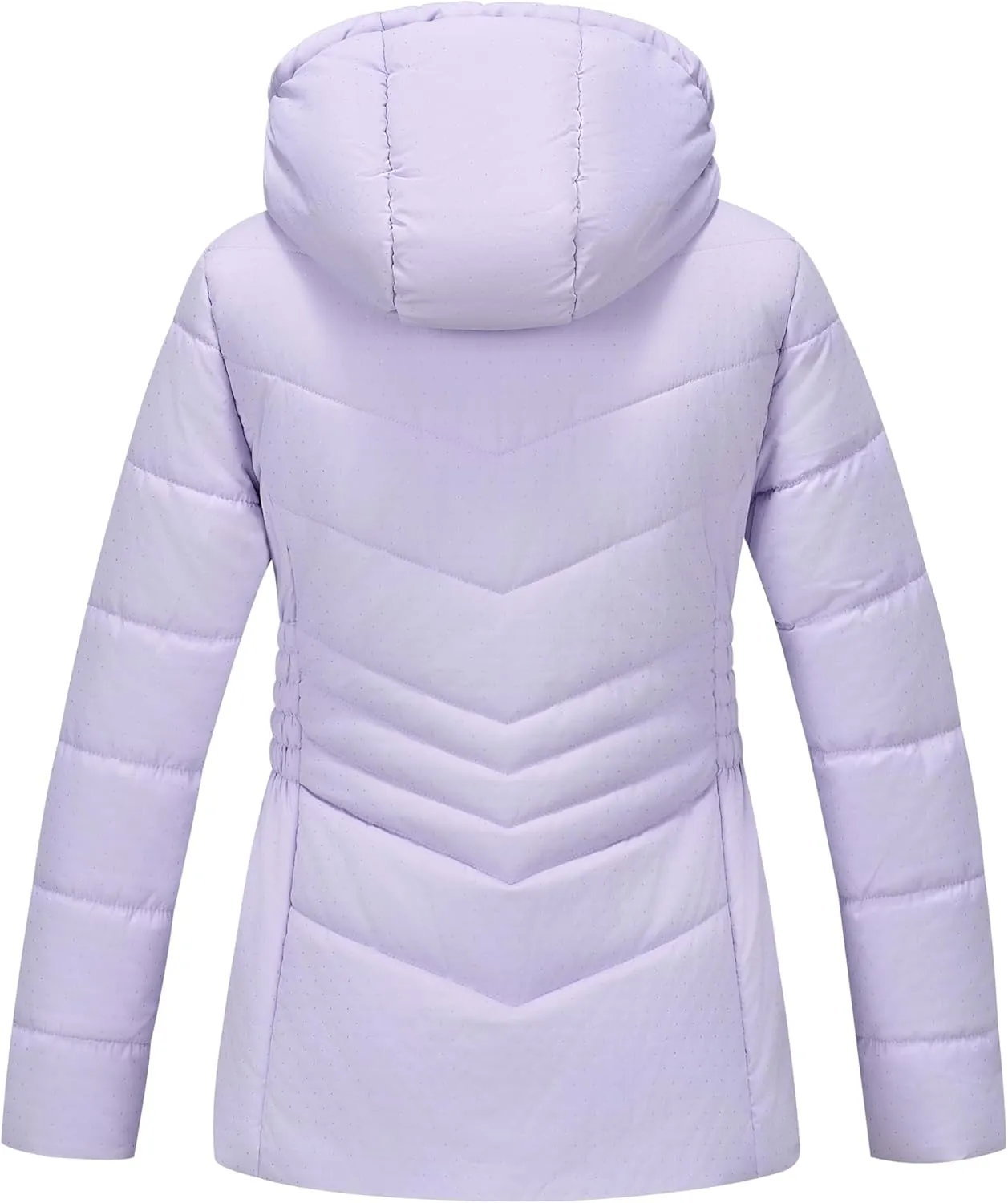 WULFUL Girls Winter Waterproof Coat Warm Hooded Parka Jacket Long