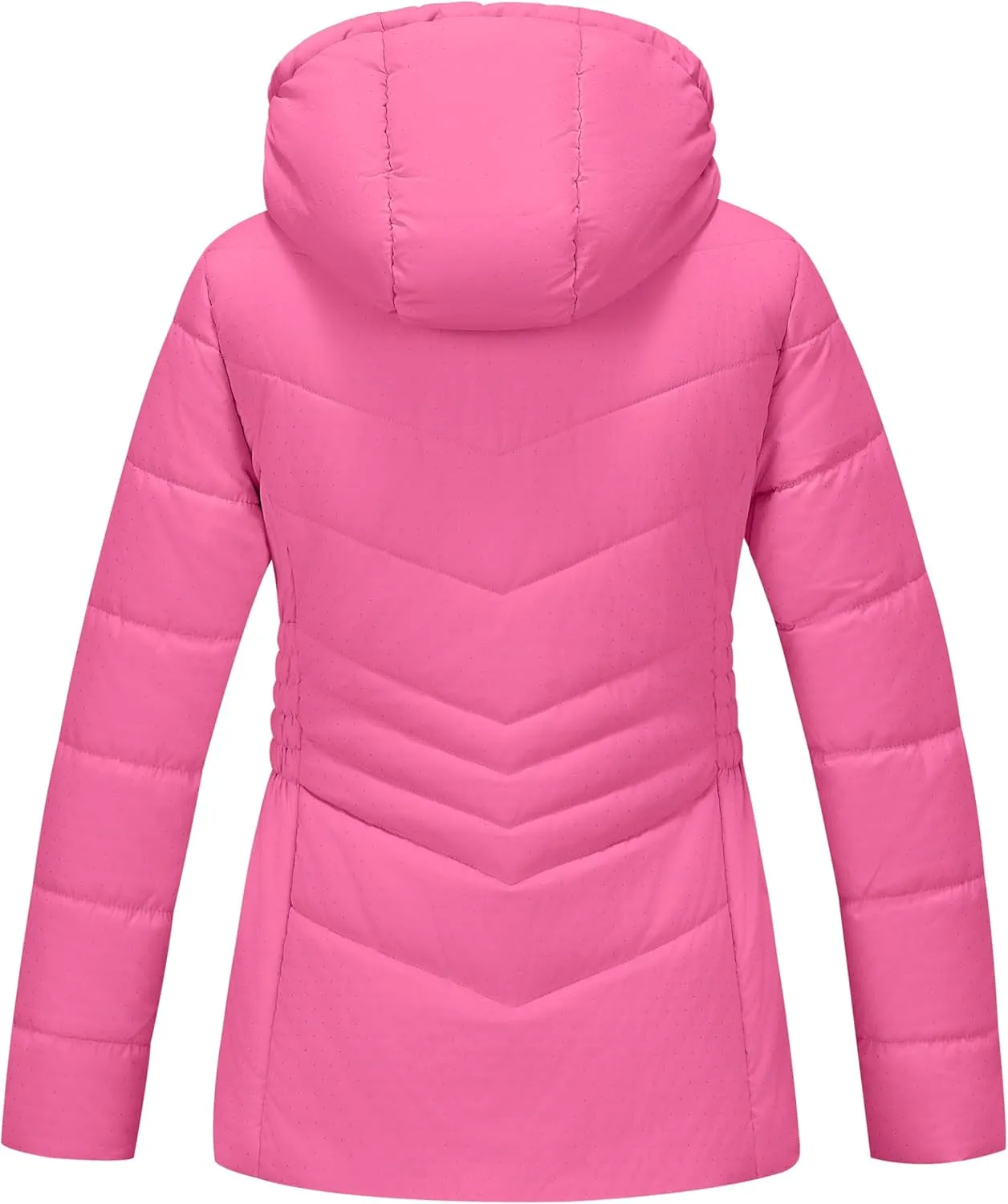 WULFUL Girls Winter Waterproof Coat Warm Hooded Parka Jacket Long