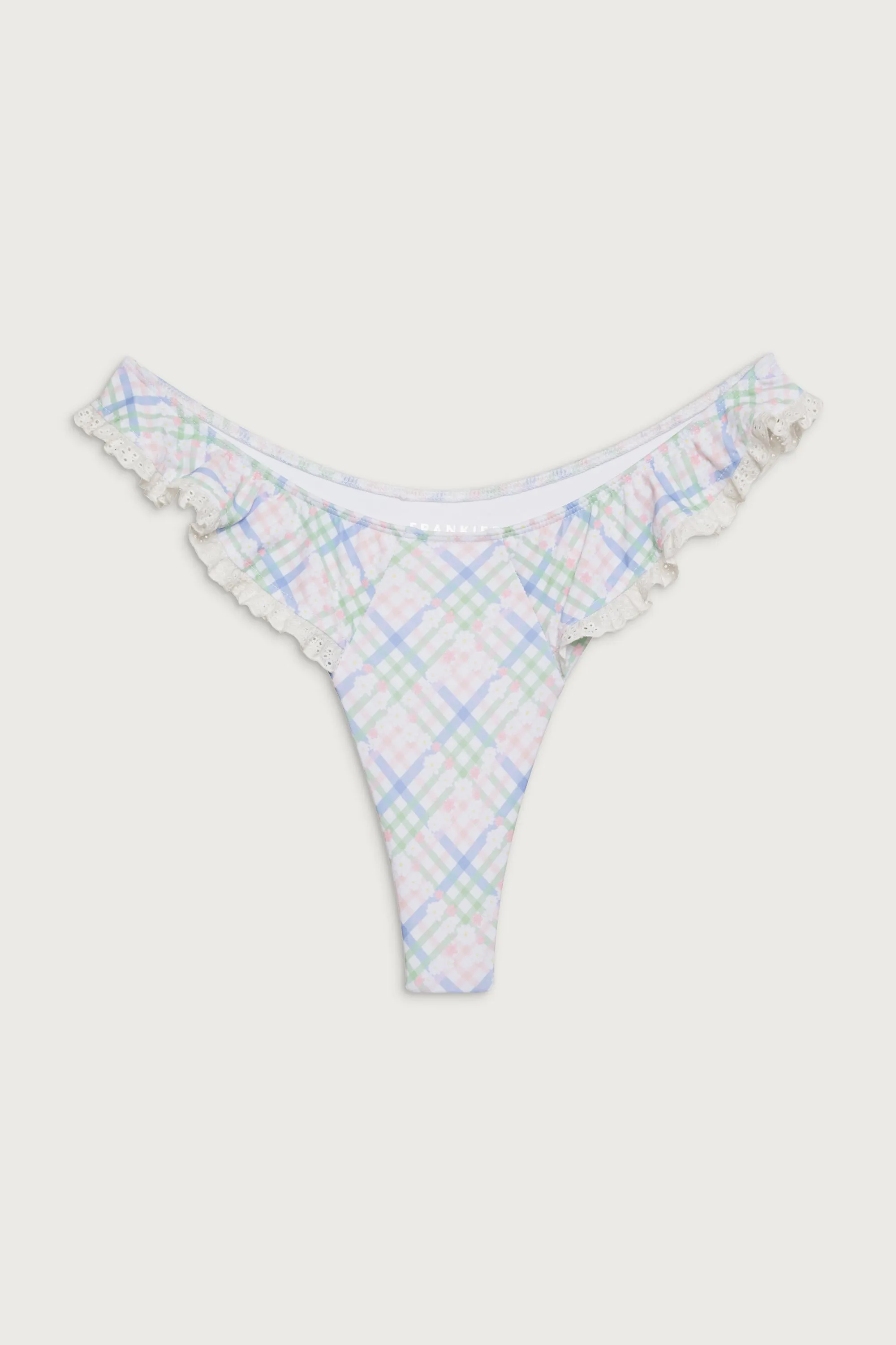 x DJERF AVENUE Charm Micro Bikini Bottom - Cottage Meadow