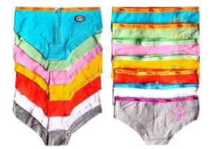 Zipper Front Full Coverage Cotton Panties